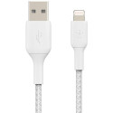 "Belkin Lightning Lade/Sync Kabel ummantelt mfi 1m weiß"