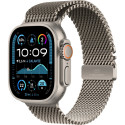 "APPLE Watch Ultra 2 GPS + Cellular 49mm Natural Titanium Case with Natural Titanium Milanese Loop -