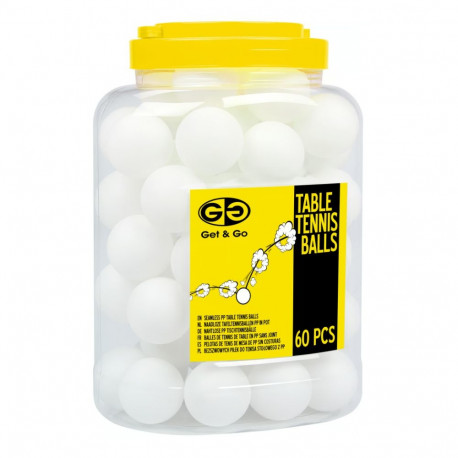 Lauatennisepallid Table Tennis Balls 60 tk
