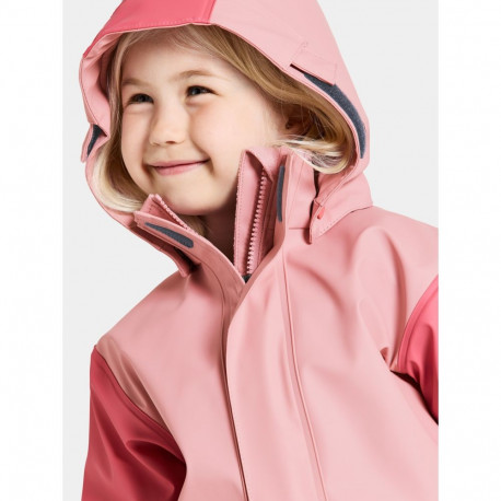 Vihmariiete komplekt Didriksons Boardman Kids Set 11 heleroosa - 130