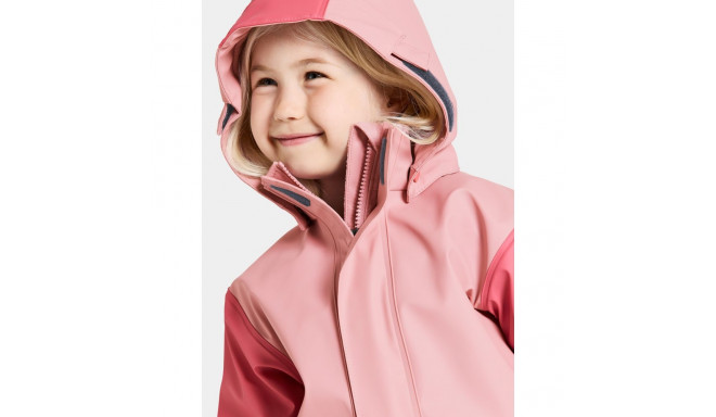 Vihmariiete komplekt Didriksons Boardman Kids Set 11 heleroosa - 130