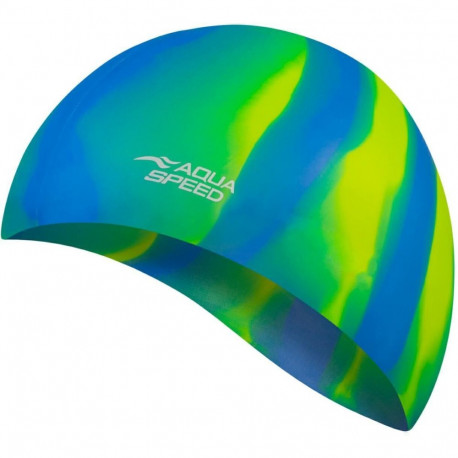 Ujumismüts Aqua Speed Bunt 58 sinine/roheline