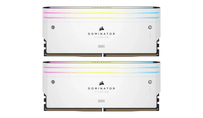 CORSAIR RAM Dominator Titanium RGB - 48 GB (2 x 24 GB komplekt) - DDR5 7200 DIMM CL36