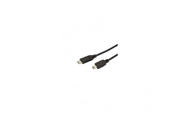 StarTech.com USB C to Mini USB Cable - 6 ft | 2m - M|M - USB 2.0 - Mini USB Cord - USB C to Mini B C
