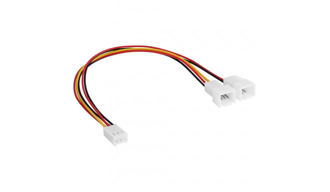 Adapter koos kaabliga Akyga AK-CA-52 3 pin (f) | 2x 3 pin (m) 2x 15cm