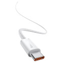 Kaabel USB-C USB-C Baseus, 100W, 1m (valge)