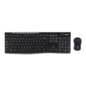 Logitech Mouse and Keyboard Set MK270 - US Layout - Black