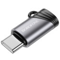 Borofone Adapter BV20 - Lightning female to Type C male - black