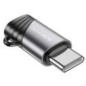 Borofone Adapter BV20 - Lightning female to Type C male - black