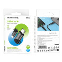 Borofone Adapter BV20 - Lightning female to Type C male - black
