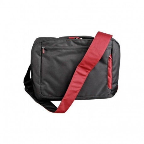 Belkin Messenger klēpjdatora soma 12.1" + USB optiskā pele melna | sarkana