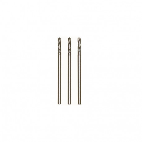 Proxxon MICROMOT 28858 drill bit set – 3 pcs, 1.6 mm diameter, tungsten vanadium high-speed steel (H