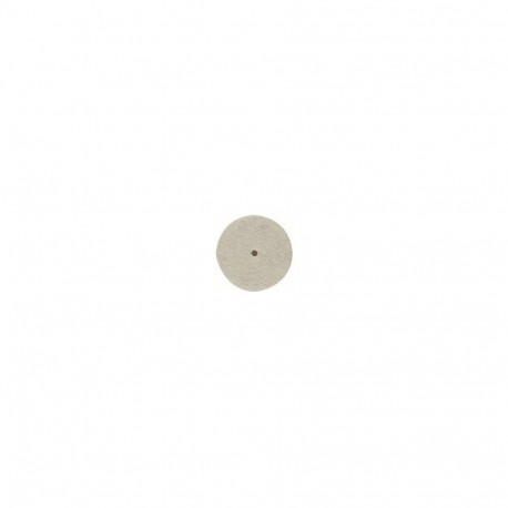 Proxxon felt polishing discs set – 10 pieces, 22 mm diameter, mounting mandrel, for metal polishing