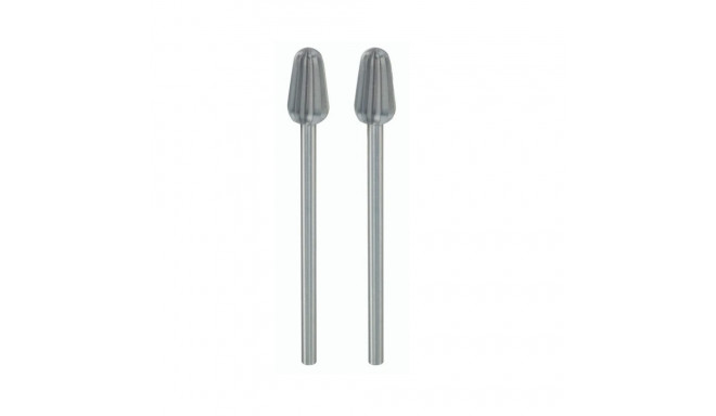 Proxxon Tungsten Vanadium Milling Bits MICROMOT 28723 – 2 pcs, Ø 6 mm, cone-shaped