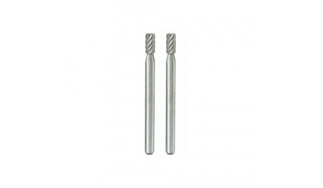Proxxon Tungsten Vanadium Milling Bits MICROMOT 28722 – 2 pcs, Ø 3 mm, cylindrical