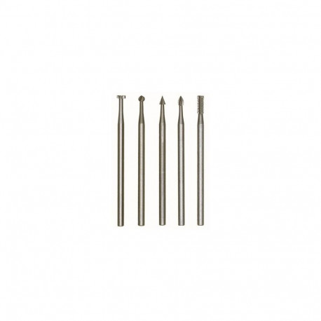 Proxxon Tungsten Vanadium Precision Cutters MICROMOT 28710 – 5 pcs, assorted shapes