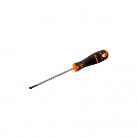 BahcoFit slotted screwdriver – black oxide tip, 3.0x0.5x75 mm electrician´s blade, rubber grip handl