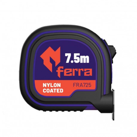 Ferra 7.5mx25mm kahepoolne mõõdulint magnetiga (6tk)