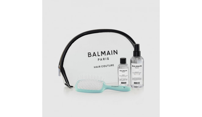 BALMAIN HAIR läbipaistev kosmeetikakott XL / Transparent Pouch Set XL size