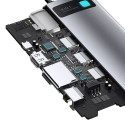 BASEUS HUB 9in1 Type C to 3x USB3.0 / HDMI / Typ C PD / RJ45 / microSD/SD / VGA CAHUB-CU0G