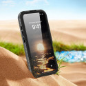 Waterproof case SHELLBOX GT compatible with MagSafe for IPHONE 16 Pro black