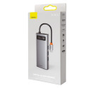 BASEUS HUB 9in1 Type C to 3x USB3.0 / HDMI / Typ C PD / RJ45 / microSD/SD / VGA CAHUB-CU0G