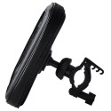 ART leather bicycle holder for handlebar for mobile phone / GPS / MP4 AX-16 black
