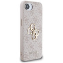 GUESS case for IPHONE 16e GUHCPSE44GMGPI (4G PU Big Logo) pink