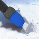 Car snow scraper blue