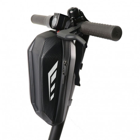 Handlebar bag for bike / scooter waterproof with zipper FSBFB-453-1 black
