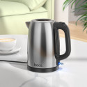 HOCO stainless steel electric kettle 1,7L HE12 stainless steel