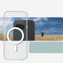 SPIGEN case ULTRA HYBRID MAG compatible with MagSafe for GOOGLE PIXEL 9A clear/white