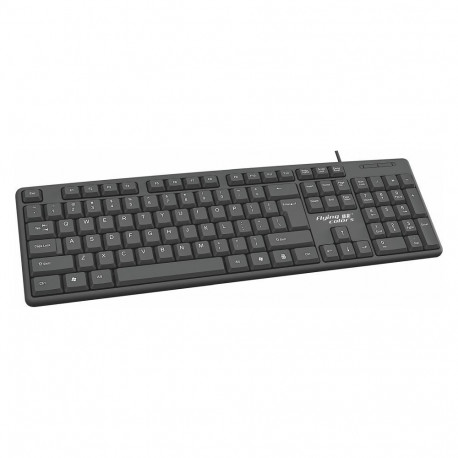 Wire keyboard USB A QWERTY K372 black