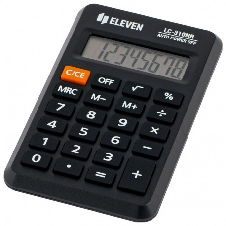 ELEVEN pocket calculator LC-310NR black