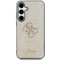 GUESS case for SAMSUNG S25 Plus GUHCS25MHG4SGD (Fixed Glitter Big 4G) gold GUESS case for SAMSUNG S25 Plus GUHCS25MHG4SGD (Fixed Glitter Big 4G) gold