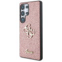 GUESS case for SAMSUNG S25 Ultra GUHCS25LHG4SGP (Fixed Glitter Big 4G) pink