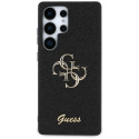 GUESS case for SAMSUNG S25 Ultra GUHCS25LHG4SGK (Fixed Glitter Big 4G) black