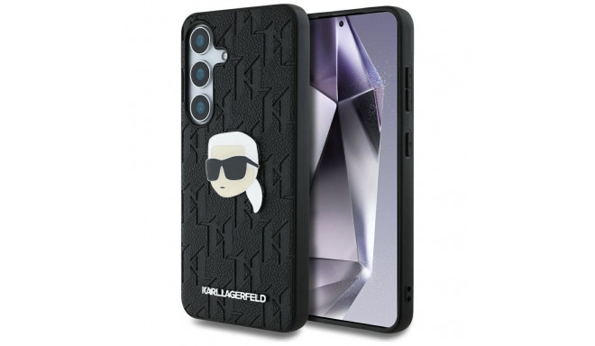 KARL LAGERFELD case for SAMSUNG S25 Plus KLHCS25MPGKLKIPK (PU Monogram K. Head Pin) black