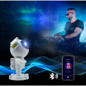 Astronaut star projector with bluetooth speaker X2502 pink