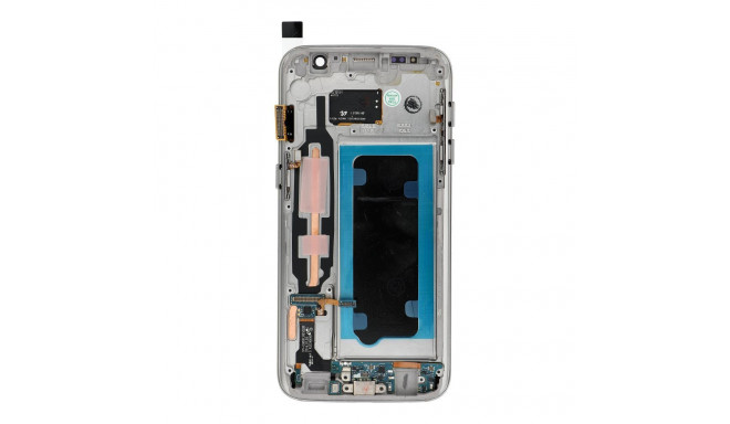 FixCell display LCD SAMSUNG S7 with frame gold (refub)