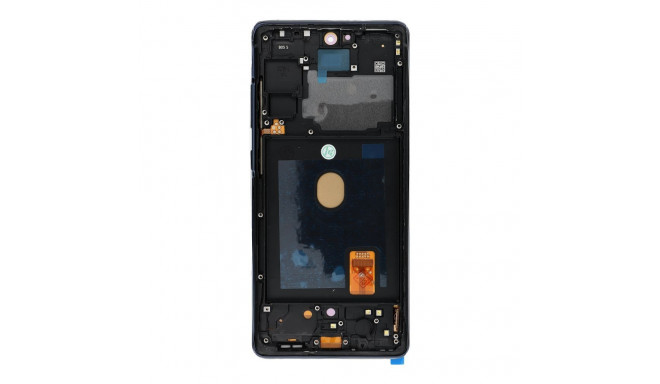 FixCell display LCD SAMSUNG S20 FE OLED with frame dark blue