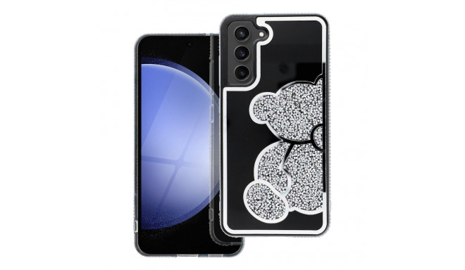 Case for Samsung A56 5G Teddy Bear silver