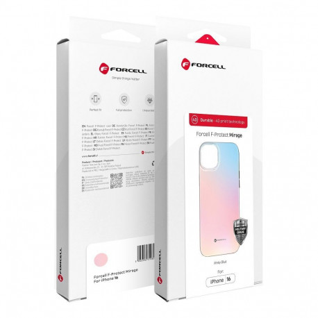 Case for iPhone 15 PRO MAX Forcell F-Protect Mirage compatible with Magsafe Military Drop-Test pinky