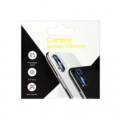 5D Full Glue Tempered Glass Camera Lens for Samsung S25 black