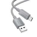 HOCO cable USB A to Type C 3A X107 1 m gray