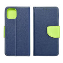 FANCY Book case for SAMSUNG A16 navy / lime FANCY Book case for SAMSUNG A16 navy / lime
