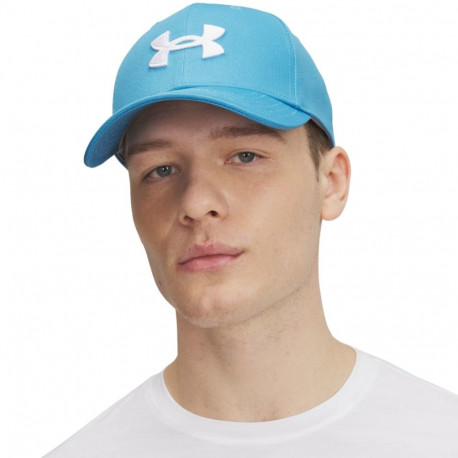 Czapka z daszkiem męska Under Armour Blitzing błękitna 1376700 452 M/L