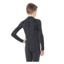 Bluza termoaktywna dla dzieci Brubeck Thermo grafitowa LS13640 152/158cm