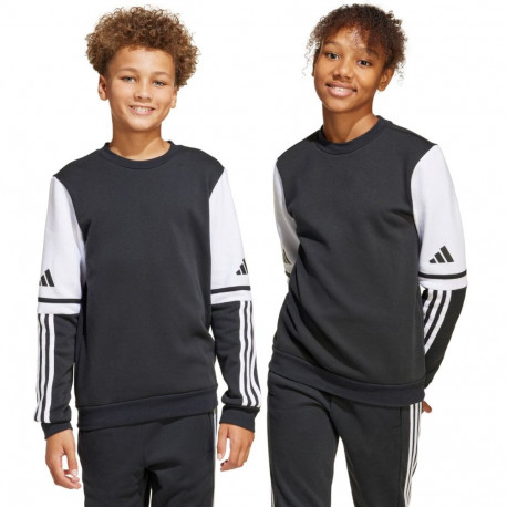 Bluza dla dzieci adidas Squadra 25 Sweat Crew czarna JE2773 164cm