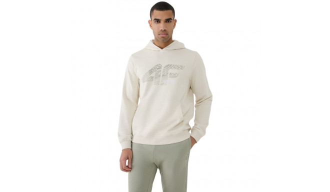 Bluza męska 4F M1585 kremowa 4FWSS25TSWSM1585 12S XL